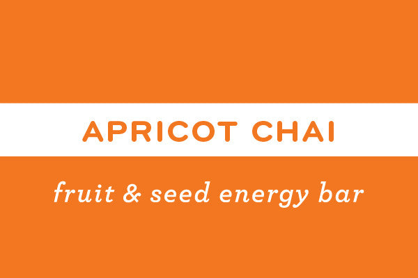Apricot Chai  | Gluten Free Nut Free Vegan Energy Bar  - ommiesnacks.com