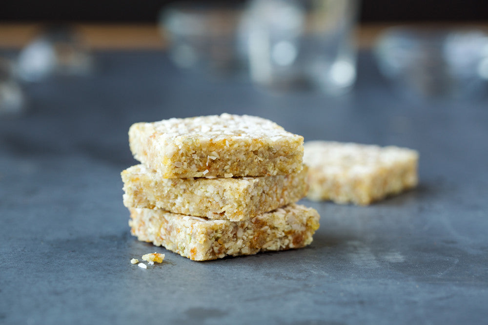 Coconut Pineapple | Gluten Free Nut Free Vegan Energy Bar - ommiesnacks.com