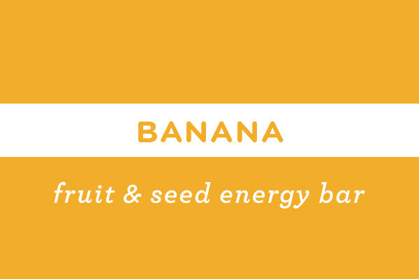 Banana | Gluten Free Nut Free Vegan Energy Bar  - ommiesnacks.com
