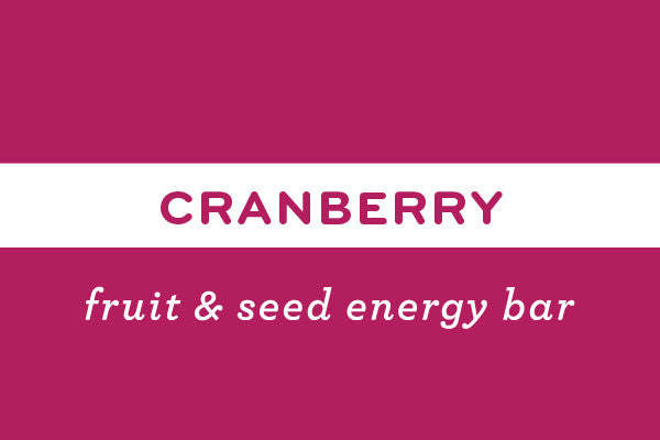 Cranberry | Gluten Free Nut Free Vegan Energy Bar  - ommiesnacks.com