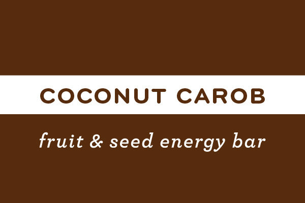 Coconut Carob | Gluten Free Nut Free Vegan Energy Bar - ommiesnacks.com